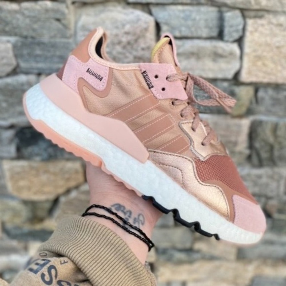 BNWT Adidas x OG Nite Jogger | Rose Gold - Blush - Mauve | MixedTexture 8M /9.5W